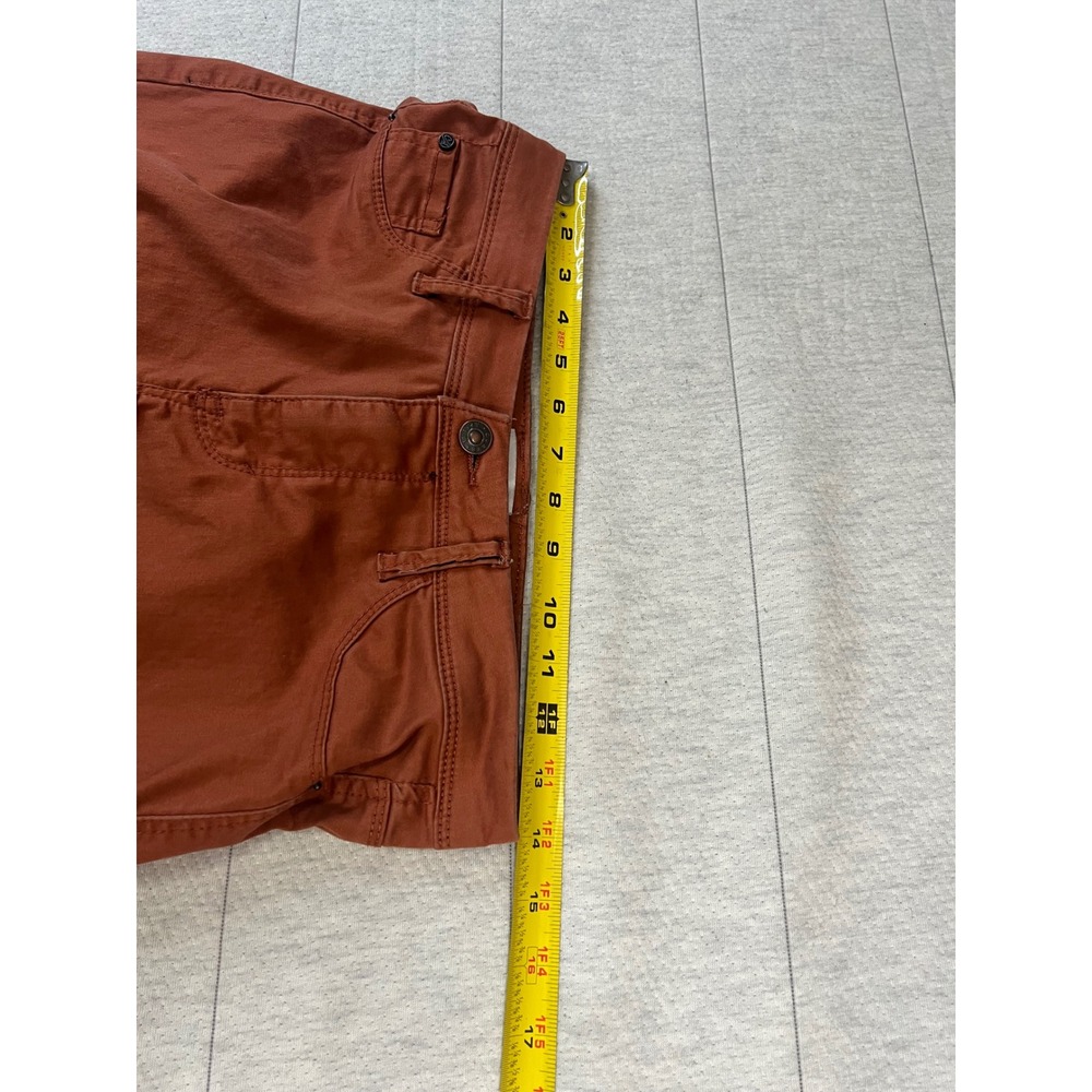 Curve Appeal Minimalist Jegging Rust Orange Skinny Pants Women Size 4/27 - Picture 6 of 9